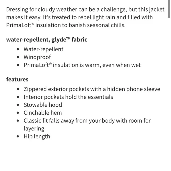 NWT Lululemon Always Effortless Insulated Jacket Green Jasper Size 4 - Picture 13 of 14